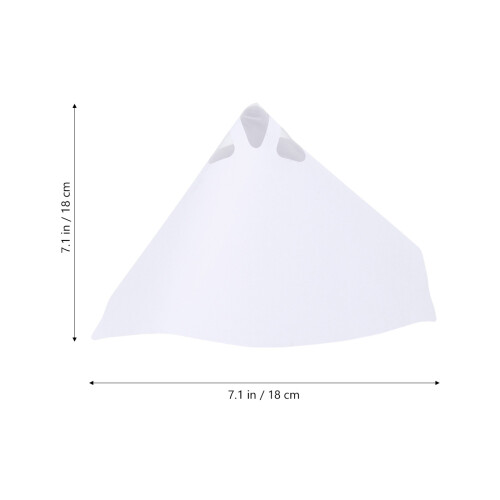 100 Pcs Paint Strainers With Fine Mesh Filter Cone Conical Paper Car 1
