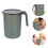 Cold Water Jug Pitcher Black Portable Handle 10