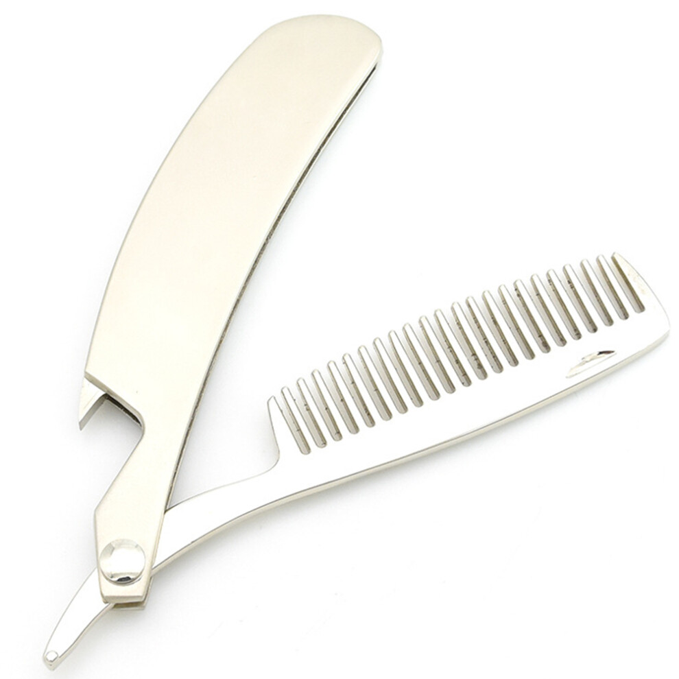 Artibetter Unisex 1Pack Foldable Hair Styling Accessory For Men In Zinc Alloy