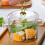 Simmer Pot Borosilicate Noodle Pot 1set 3