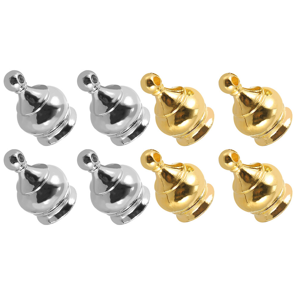 Set Of 5 Chandelier Cap Nuts Lamp Shade Hardware Solid Finial 3163543872774