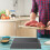Raindrops  Kitchen Drainage Silicone Draining Mat Space-Saving Dish 4