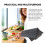 Raindrops  Kitchen Drainage Silicone Draining Mat Space-Saving Dish 11