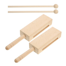 Percussion Khaki Wooden For Concert Sets 11.0x2.0x1.2in