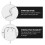 5pcs Perforated Wall Hooks U Shape Hooks Heavy Duty Display Rack Hook 10