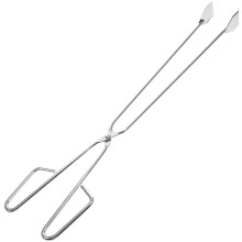 1Pièces Pince Tri Déchets Argentée Inox Simple À Utiliser
