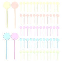 100St Assorti Gekleurde Fruitprikkers Cocktail Thuis En
