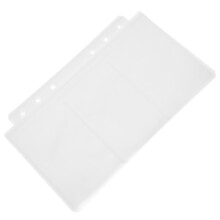 Unbranded 5 Books Holder Binder Sheet Protectors For Scrapbooking