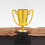 Trophy Cup Golden 6pcs 3.2x2.2x1.8in 3