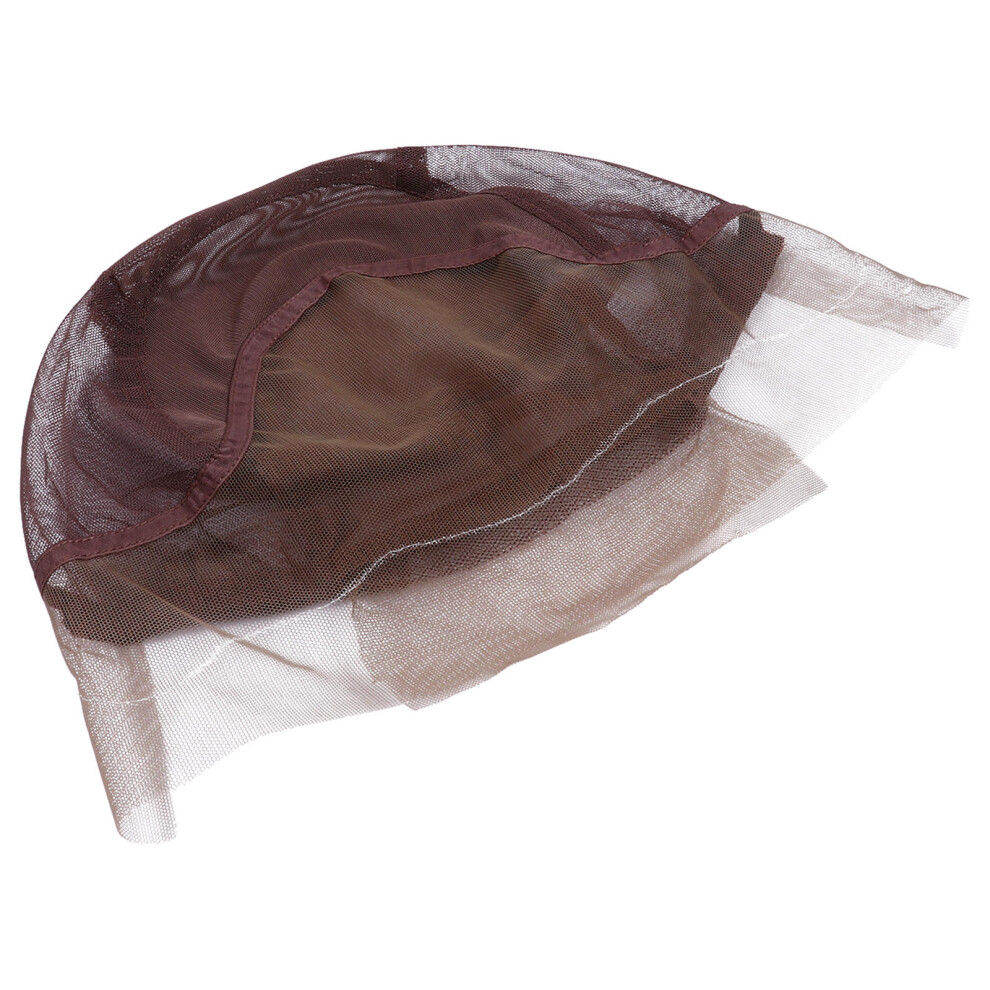 Iplusmile Lace Wig Hats Wig Cap Wig Hair Net Women's 36X36cm Brown