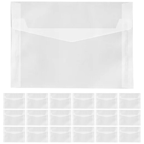 20 Pcs Letter Size Envelopes Budget Tracing Paper Bag Student 1