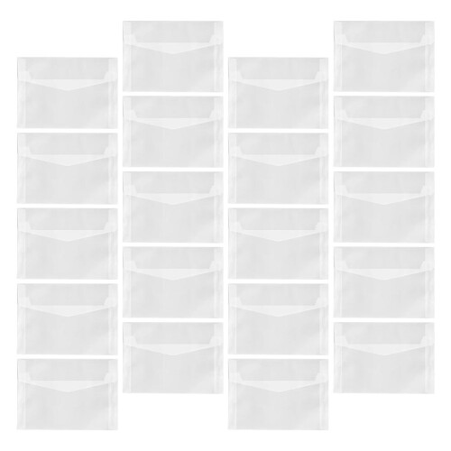 20 Pcs Letter Size Envelopes Budget Tracing Paper Bag Student