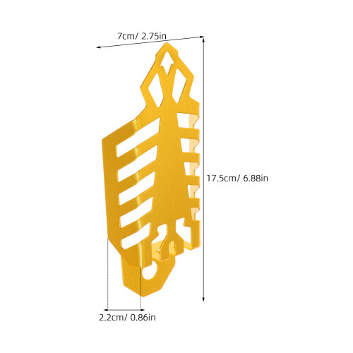 Fork Cover Motorcycle Suspension Guard Golden 1 Pair 2