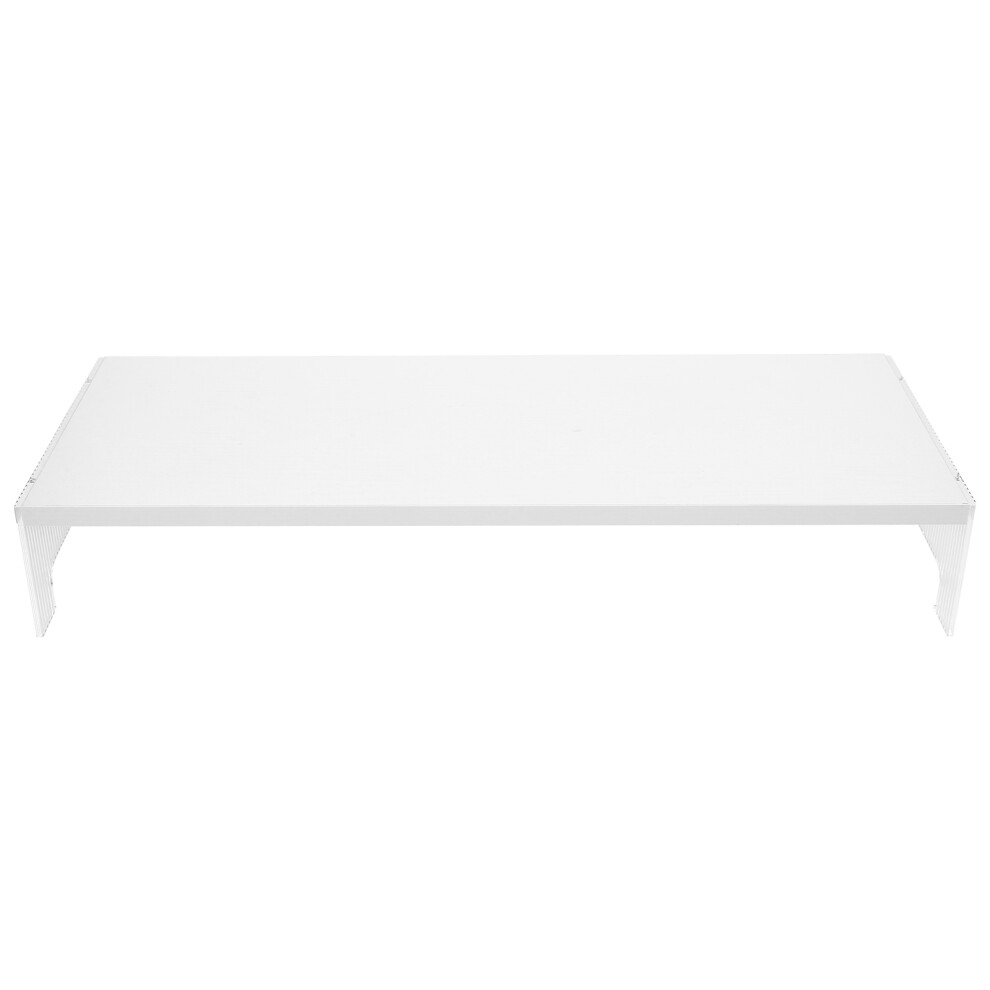 Desk Riser Shelf Monitor Stand Riser 1Pcs White 3163620321560