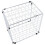 1pcs White Iron Pet Cage Foldable Prevent Escaping Home Use 5