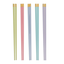 Chopsticks Colorful Cute Compact 5pairs 9.6in