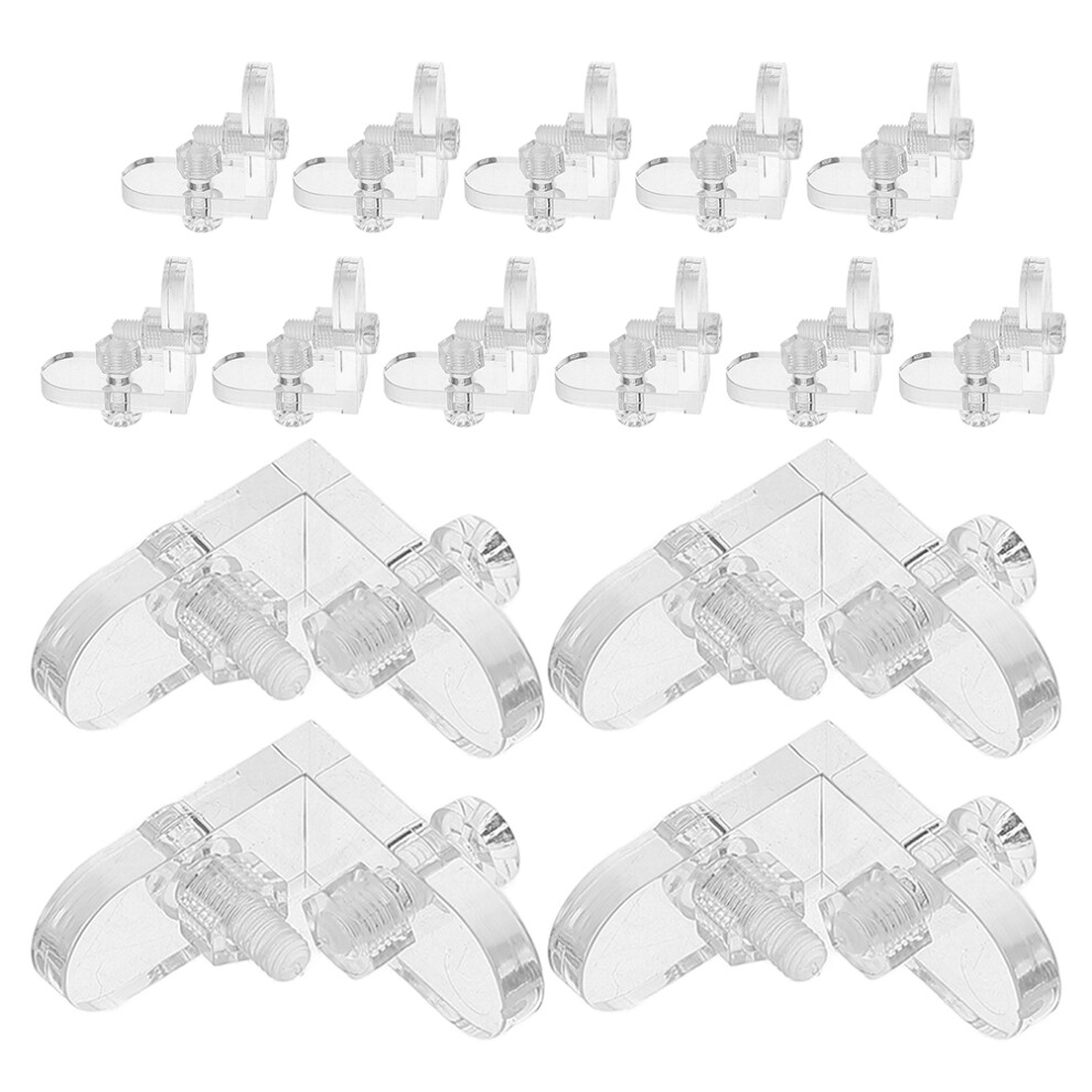 15 Pcs Air Conditioning Cup Holder Transparent Corner Code-image-OPC-PK8J98X-NEW