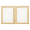 Papermaking Diy Paper Making Mould Pine Wood 2pcs 1