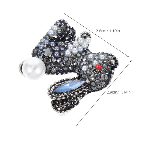 2 Vrouwelijke Broche Legering Dier Borstpelden 2