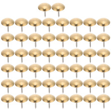 Interior Decoration Nails Golden Copper 50pcs 1.65x1.10x1.10cm