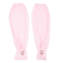 1Paar Comfortabele Uv-Beschermende Armmouwen Ijszijde Roze Dames