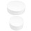 Round Foam Cake Dummies White For Decoration -  2pcs 9