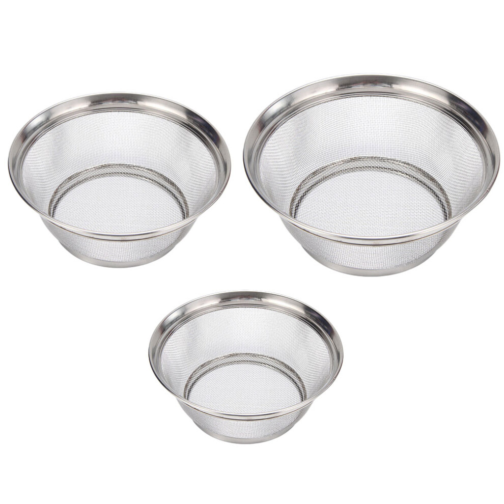 Fruit Washer Strainer Kitchen Appliances 3-Pcs-image-OPC-PK8JBR8-NEW