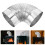 Reliable Stainless Steel Chimney Elbow For -Burning Silver 9