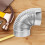 Reliable Stainless Steel Chimney Elbow For -Burning Silver 4