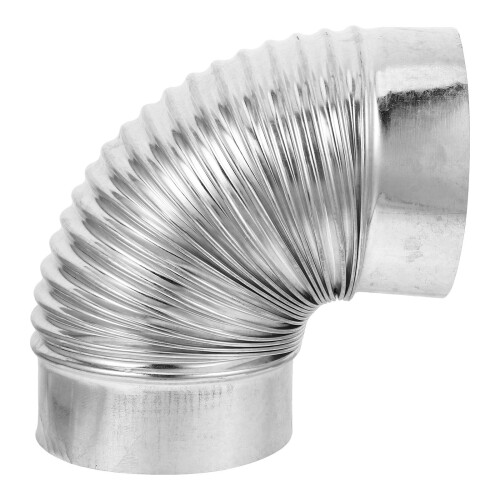 Reliable Stainless Steel Chimney Elbow For -Burning Silver