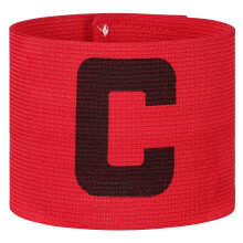 Red Soccer Capitan Band 1pack With Fashion Design For Youth