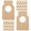 200pcs Bottles Labels Light Brown Paper For Home Use 7