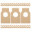 200pcs Bottles Labels Light Brown Paper For Home Use 9