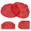 2 Pcs Detector Protective Cover Building Kitchen Alarm Protector 9