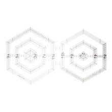 Sewing Template Ruler Quilting Rulers And Templates Hexagon