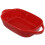 Oven Ceramic Cake Pan Double Handle Baking Dish Restaurant Bakeware 6