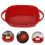 Oven Ceramic Cake Pan Double Handle Baking Dish Restaurant Bakeware 4
