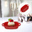 Oven Ceramic Cake Pan Double Handle Baking Dish Restaurant Bakeware 3
