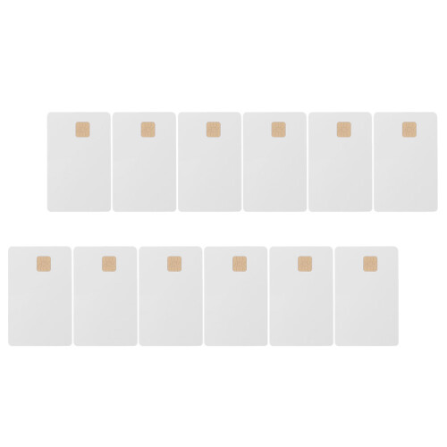12pack Pvc Id Cards White Blank Cards For Lots 1