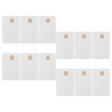12pack Pvc Id Cards White Blank Cards For Lots