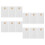 12pack Pvc Id Cards White Blank Cards For Lots 1