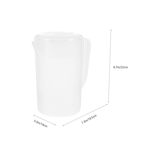 Water Jug With Lid For Fridge Pitchers Drinking Beverage Dispenser 1