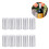 200pcs Wine Making Bottles Caps Silver Plastic 4