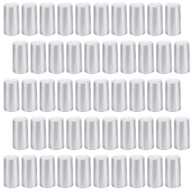 200pcs Wine Making Bottles Caps Silver Plastic