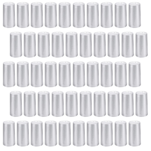 200pcs Wine Making Bottles Caps Silver Plastic