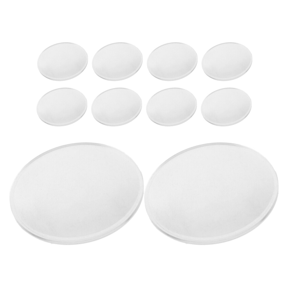 Totority 10 Pcs Lenticular Lens Magnified Lenses Plastic Reading Magnifier