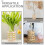 Cup Sleeve For Cups Beige Straw 4pcs 8