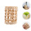 Cup Sleeve For Cups Beige Straw 4pcs 11
