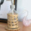 Cup Sleeve For Cups Beige Straw 4pcs 5