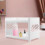 Raindrops Desktop Storage Rack White 1pack 9.47x6.68x6.17in 11